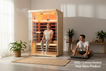 SH02 Full-Spectrum Infrared Sauna