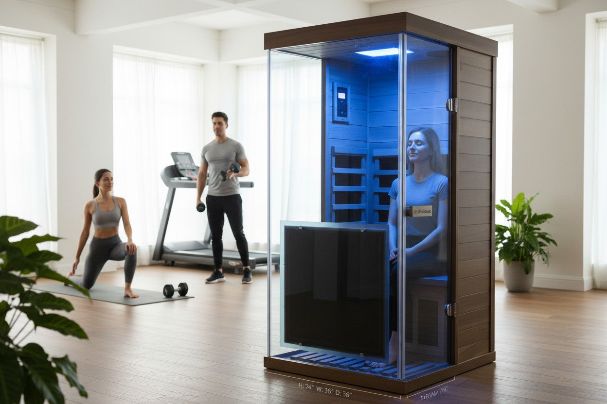 909MHX Full Spectrum Infrared Sauna