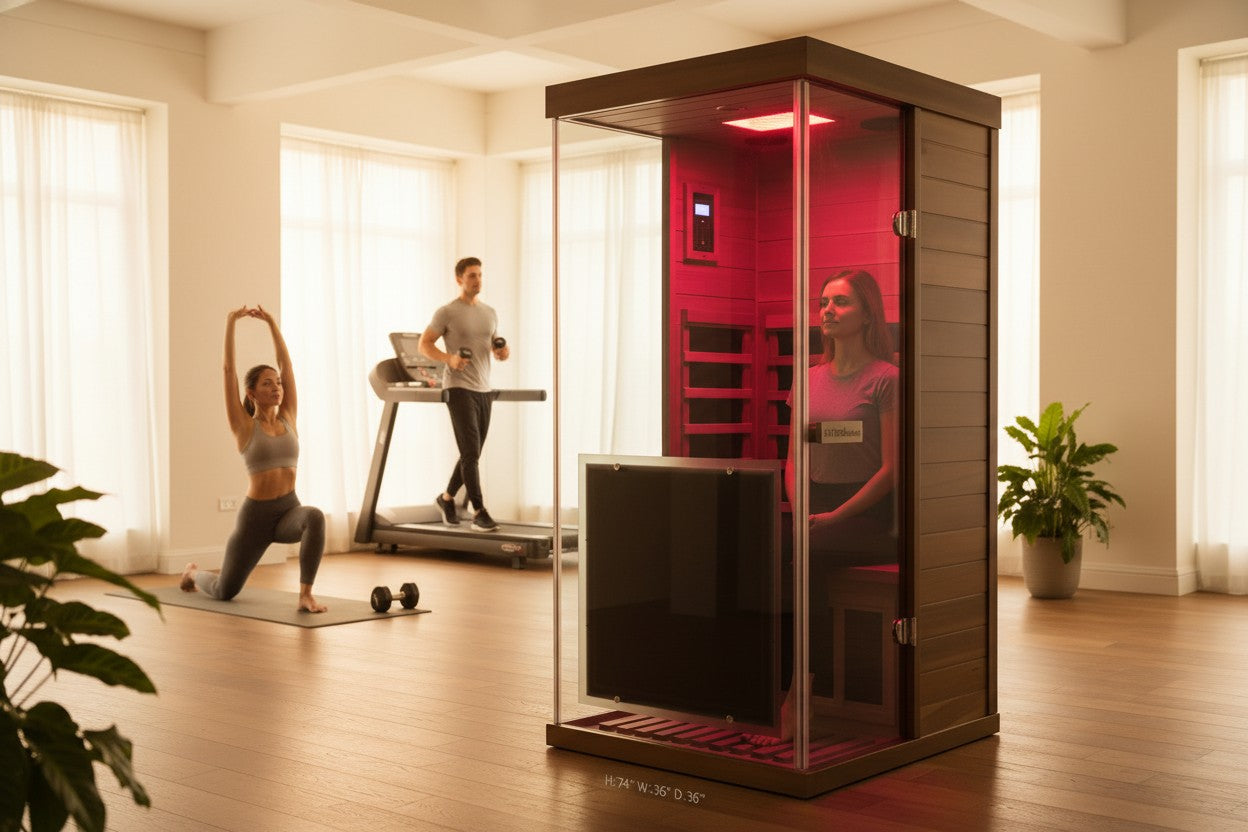 909MHX Full Spectrum Infrared Sauna